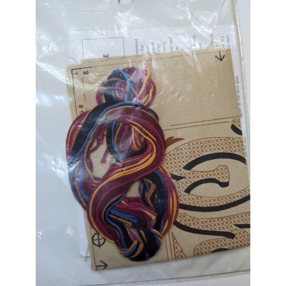 Vintage Jiffy "Thou Shalt Not Whine" Stamped Cross Stitch Kit from Dimensions - Picture 5 of 6